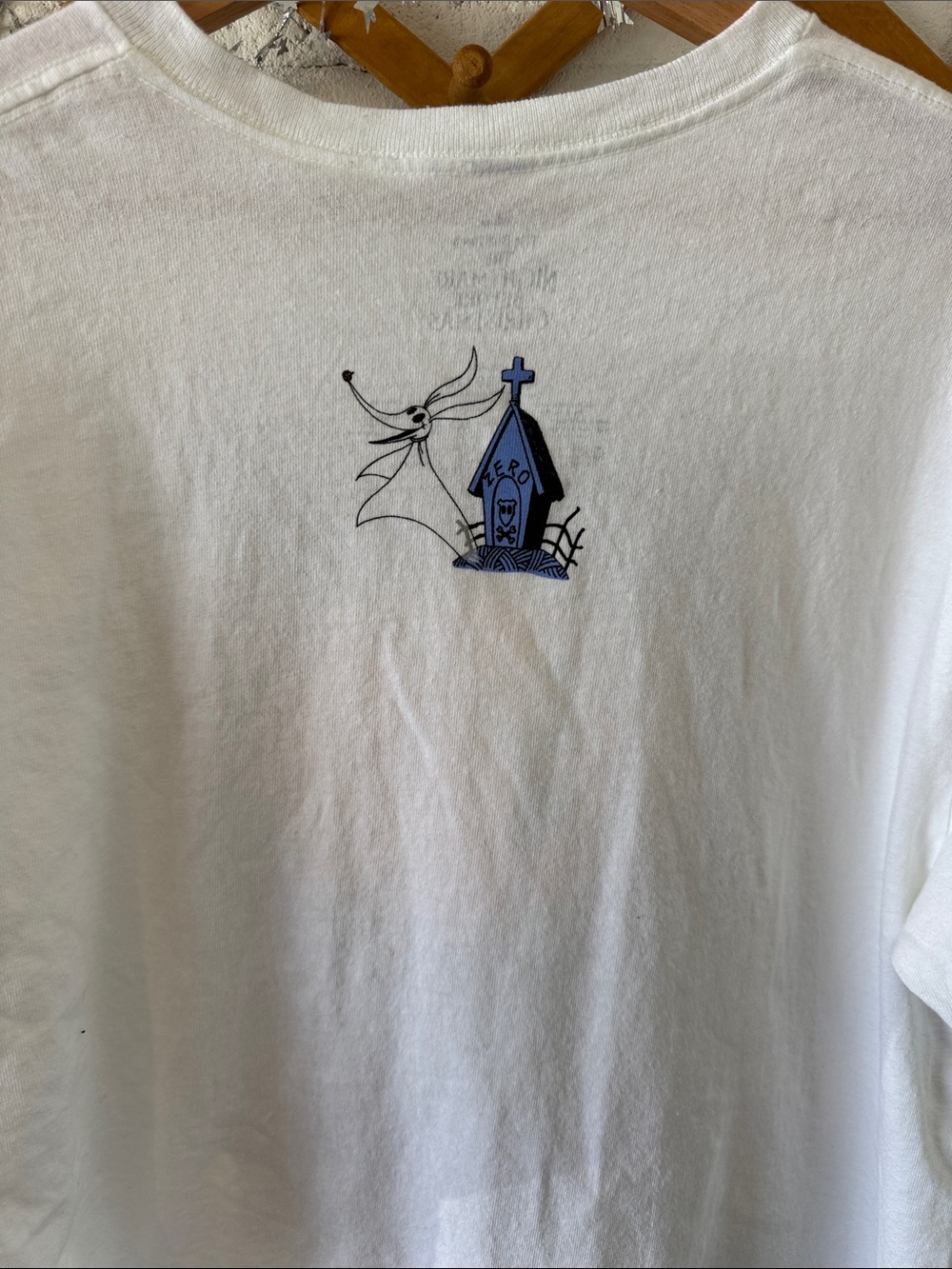 The Nightmare Before Christmas Jack & Sally Graphic Tee - White - Picture 4 of 5
